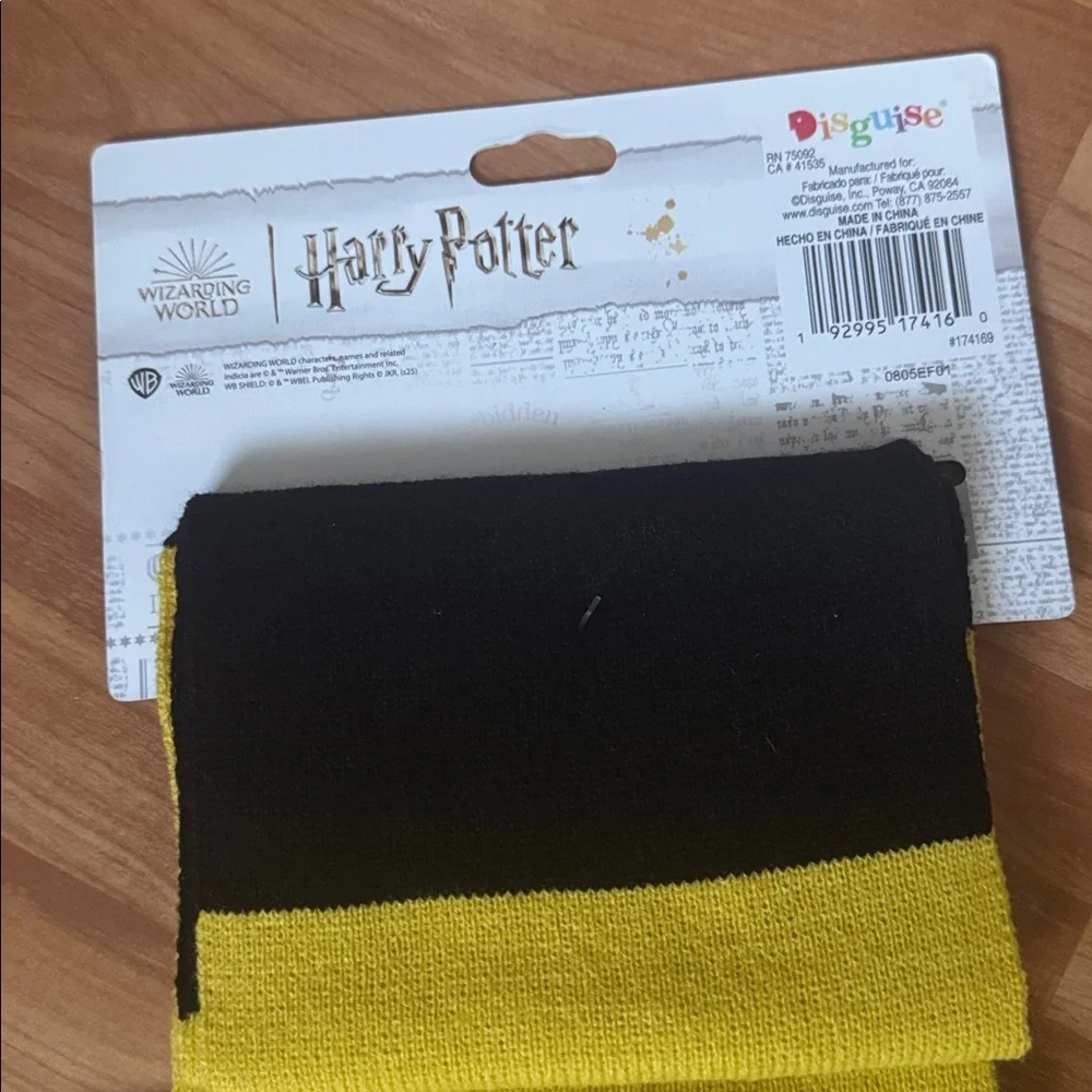 NEW Harry Potter Hufflepuff Adult‎ kids Costume scarf unisex Halloween cosplay